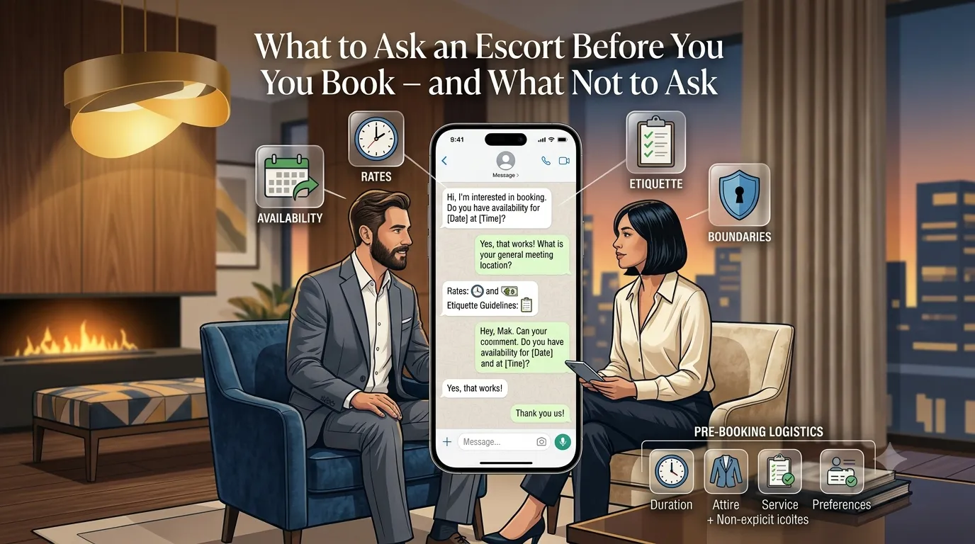What to Ask an Escort Before You Book - and What Not to Ask